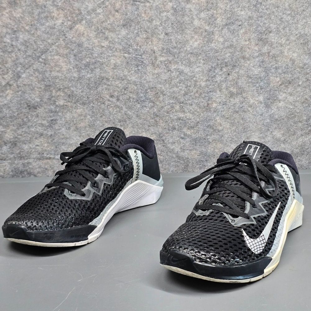 Size 7 - Nike Metcon 6 Men's CK9388-010 Black Running Shoes Sneakers - Picture 2 of 10